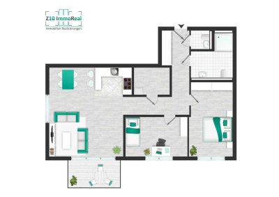 LS62-WE4 / 1. OG mit Aufzug