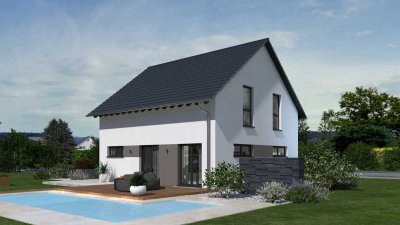 Klassisches Einfamilienhaus mit offener Raumgestaltung