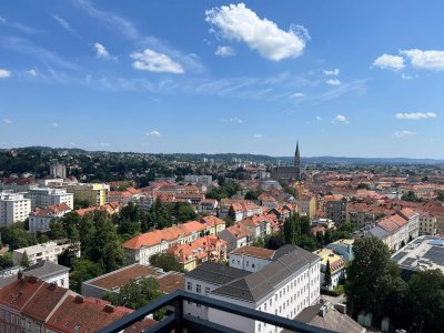 * TOP ruhige helle 3 Zimmer Wohnung mit Traumausblick in Geidorf, 300 m zur KF - Uni *