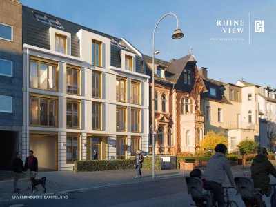 Urbane Oase: Luxuriöse Wohnung in erstklassiger Wohnanlage: Castle-Homes "Rhineview"