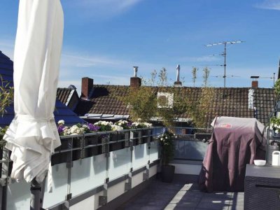 Großzügige moderne 3-Zimmer Dachgeschosswohnung mit großer Dachterrasse