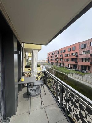 Helle 3-Zimmer-Wohnung mit großem Balkon direkt am Wasser