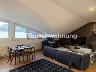 Tauschwohnung: Ruhige zentrale Dachgeschosswohnung mit Blick auf Münster