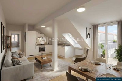 3-Zi. top Zustand - 2021 fertig! EBK, Ost-Balkon & extra Raum!