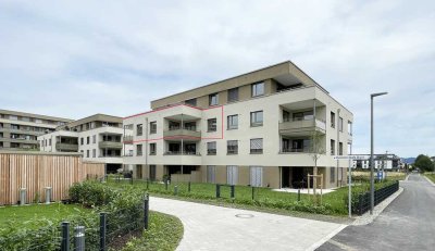 Geschmackvolle 3-Raum-Wohnung mit 2 Balkone und EBK in Freilassing