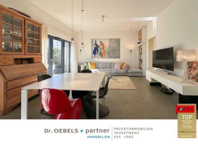 EXKLUSIVITÄT TRIFFT AUF WOHNKOMFORT: SONNENDURCHFLUTETE TERRASSEN-WOHNUNG ZUM VERLIEBEN