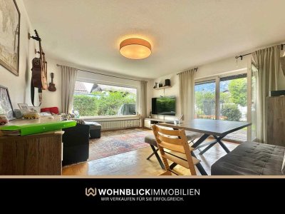 ** Helle 3.-Z.-Wohnung mit Garten in ruhiger Lage **