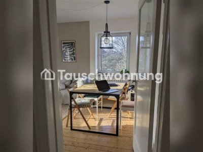 Tauschwohnung: Helle 3 Zimmer Wohnung im Grünen gegen 2 Zimmer Wohnung