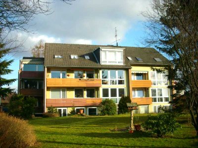 Schöne 2-Zimmer-Wohnung mit großem Balkon und Blick ins Grüne, renoviert 2024