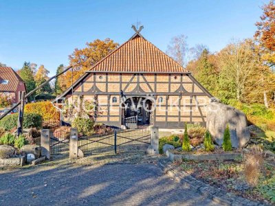 Einzigartig wohnen in Dorfmark - Fachwerkidylle mit Stil