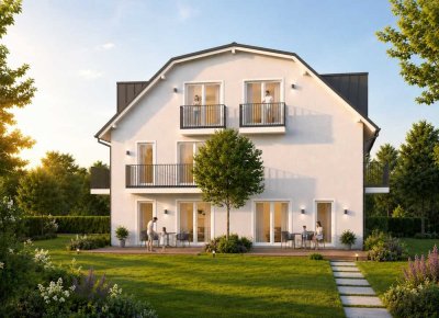 Dachgeschoss Neubau-Studio in München  | inkl. Einbauküche und Möblierung