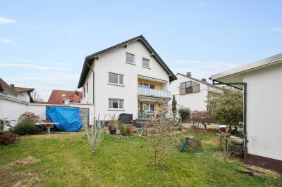 2-3-Familienhaus mit großem Garten und Werkstatt in Kuppenheim