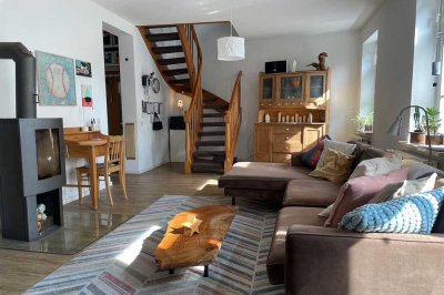 Gepflegtes Stadthaus mit Freisitz in begehrter Altstadtlage in Ettlingen