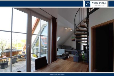 Besonderes Wohngefühl: 2,5-Zimmer-Maisonette mit großzügigem Wohnbereich und Galerie
