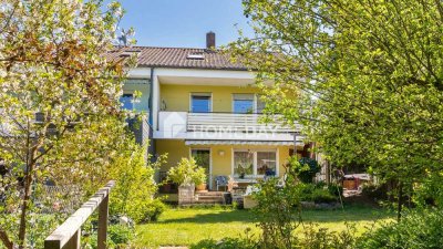 Gartenidylle trifft Wohnkomfort: Familienfreundliches Reihenhaus mit 6 Zimmern in Regensburg