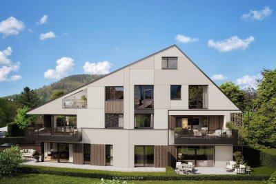 NEUBAUPROJEKT KAI37: Premiumlage Aigen - Stilvolle 4-Zimmer Etagenwohnung mit Loggia und Balkon