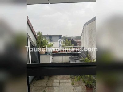 Tauschwohnung: Tausche 2ZKB Dachbalkon gegen Stadtnahe zb Vahrenwald+Hund