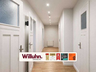 Geräumige 4-Zimmer-Wohnung | Einbauküche | Tageslichtbad | Balkon | Garten | 2. OG