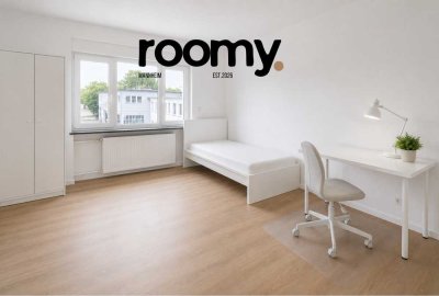 ROOMY Mannheim | Exklusive 3-Zimmer-WG in Bestlage direkt an der DHBW Mannheim