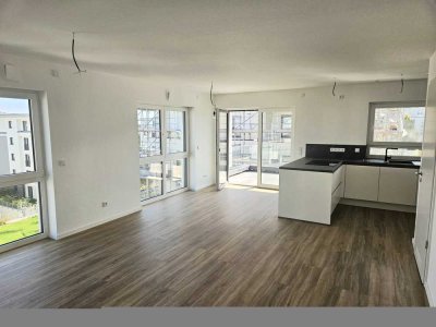 Neubau Erstbezug 3-Zimmer Wohnung im 3. OG mit Dachterrasse