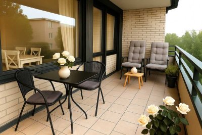 Ganz viel Platz und große Sonnenterrasse, Schwimmbad, Sauna, Solarium, Allzweckraum, Aufzug u.v.a.m.