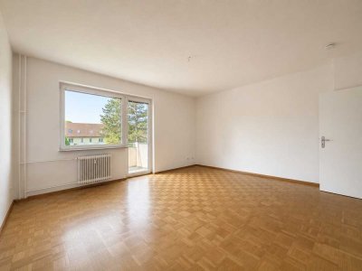 Bezugsfreie 2-Zimmer-Wohnung mit Südbalkon in ruhiger Lage