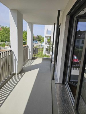 Erstbezug: 2-Zimmer-Wohnung in Laufnähe Ortskern Heimstetten inmitten des Ortsparks zur LGS 2024