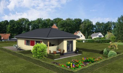 Barrierefrei, ebenerdig mit Terrasse und Garten in Wittenberg / Preis inkl. Grundstück