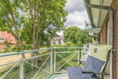 2-Zi Balkon-Wohnung mit TG-Stellplatz in Niendorf/Timmendorfer Strand zu vermieten