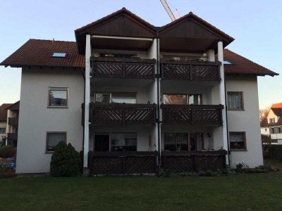 Wohnen im Zentrum von Bad-Dürrheim in ruhiger Lage mit Balkon und Tiefgarage