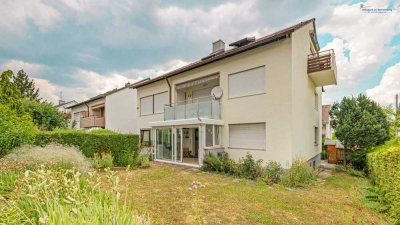 Wohnen wie im Haus: Erdgeschoss-Traum mit Garten, Wintergarten und viel Platz