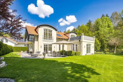 Exklusives Architekten-Haus mit Traumgarten und Wärmepumpe in idyllischer Lage