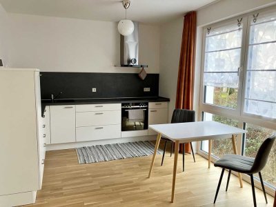 KL-Am Waldschlösschen: Möblierte, neuwertige 2-Zimmer-Wohnung mit Einbauküche in gefragter Lage