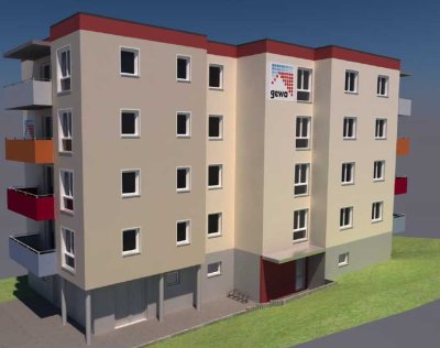 Moderne 2-Raum-Wohnung im Neubau als Erstbezug !