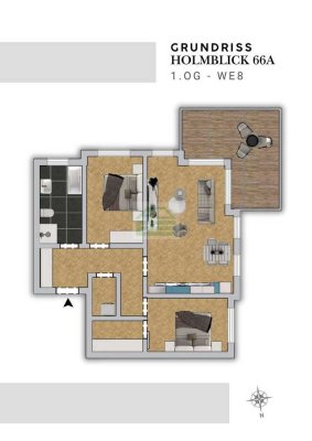 Neubau | Exklusive Lage mit Grünanlage und Gewässer | Provisionsfrei