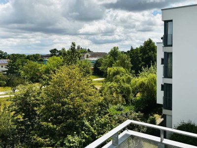 Wohnen am Camp-King-Park • 3 Zimmer mit Balkon und 2 Tiefgaragenplätzen