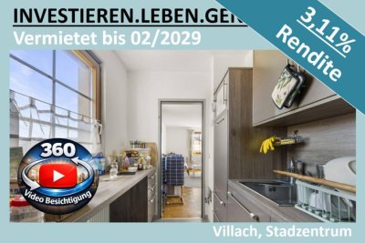 VERMIETE WOHNUNG (BIS 02.2029) MIT 3,11% NETTORENDITE