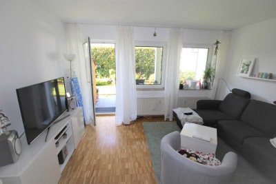 Eine Wohnung zum verlieben mit kleinem Gartenanteil