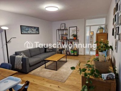 Tauschwohnung: Bieten 3-Zi, suchen 4-Zi-Whng in Bornheim, Nordend, Ostend