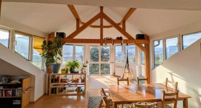 Helle 4-Zimmer-Wohnung mit Panoramablick übers Renchtal