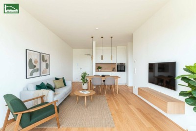 Alles was man sich wünscht – kostengünstige Heizung/“Kühlung“ über Erdwärme, PV-Anlage, weitläufige Grünflächen