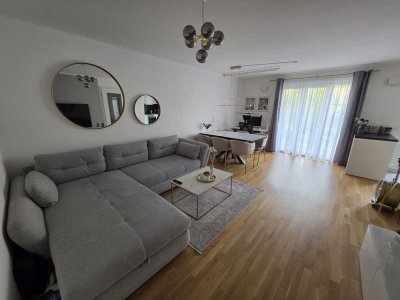 Geschmackvolle 2-Zi. Terrassenwohnung in Karlsfeld