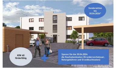 Neubauvorhaben in Freiburg-Betzenhausen: Barrierefreie 3-Zimmer-Eigentumswohnung im 1. Obergeschoss