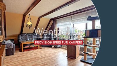 PROVISIONSFREI für Käufer – Gepflegte Dachgeschosswohnung in einem Zweifamilienhaus in Oststeinbek