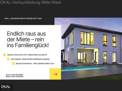 Bestpreis: Familien-Neubau mit Grundstück