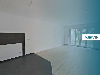 ** Renovierte 2-Zimmer-Erdgeschosswohnung mit 2 TERRASSEN in Stötteritz **