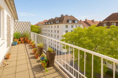 -I| MANSARDENTRAUM || Einmalige 2-Zi-Whg mit Terrasse || CITY APPRTEMENTS  |I-