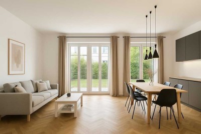 Neubauwohnung im Erstbezug – stilvolles Wohnen mit zwei Terrassen