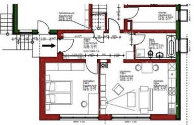 1,5-Zimmer Wohnung in Biberach an der Riß