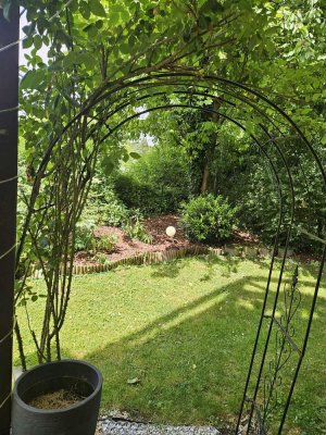 Schöne 3 Zimmer-EG-Wohnung mit großzügigen Gartenanteil in toller Lage in Göppingen.